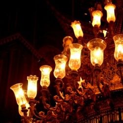 The Odd One Out - Antique Chandelier